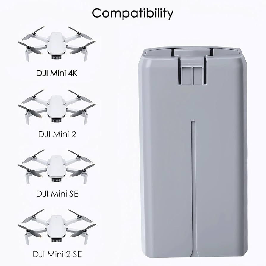 Amazon | ELEOPTION 交換用バッテリー DJI Mini4K/Mini 2/SE/2SE